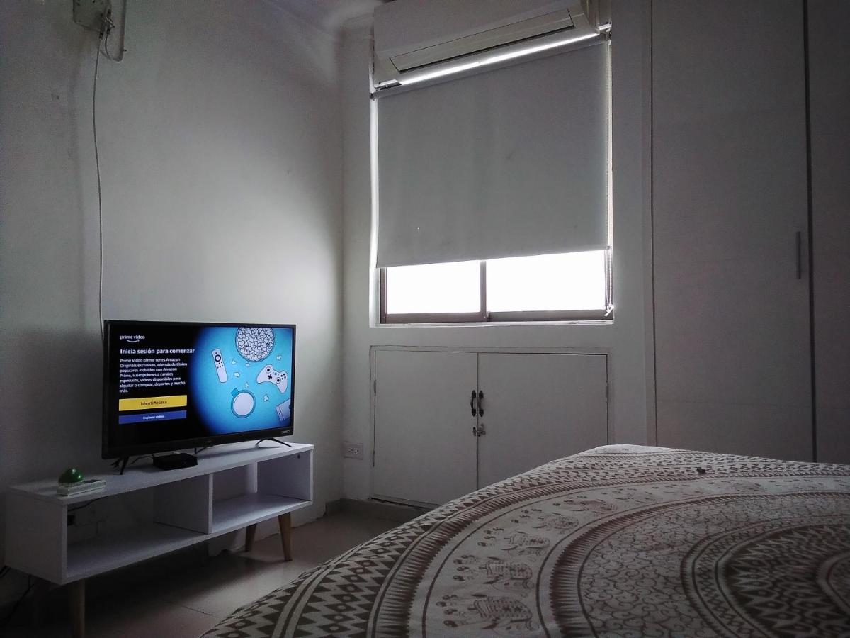 Apartamento , Vista A La Ciudad Antigua Y Playa Cartagena ภายนอก รูปภาพ