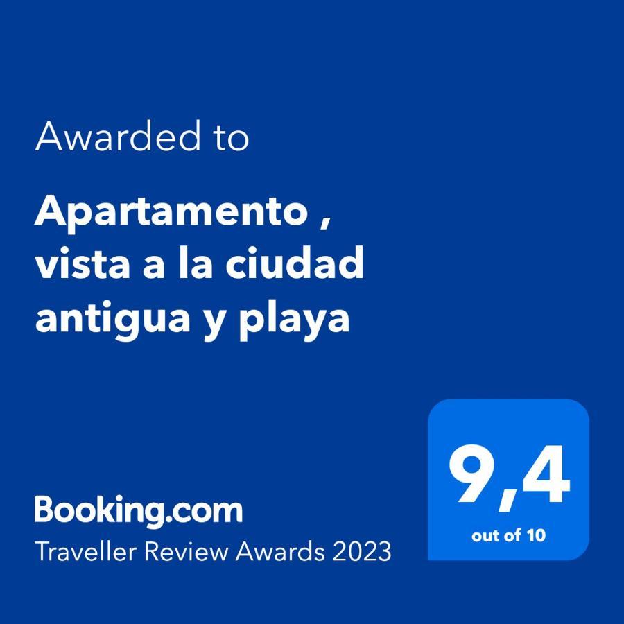 Apartamento , Vista A La Ciudad Antigua Y Playa Cartagena ภายนอก รูปภาพ